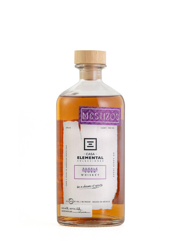 Casa Elemental Purple Corn Whiskey Aged 3 Years 40% ABV 700mL