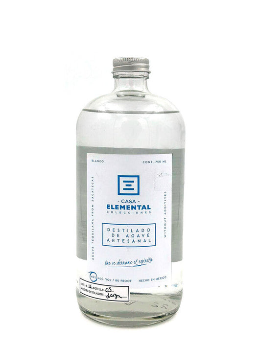 Casa Elemental Agave Spirit Blue Agave from Zacatecas 40% ABV 750mL