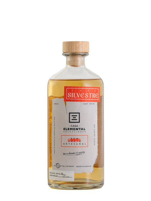 Casa Elemental Rum Anejo Aged 18 Months 42% ABV 700mL