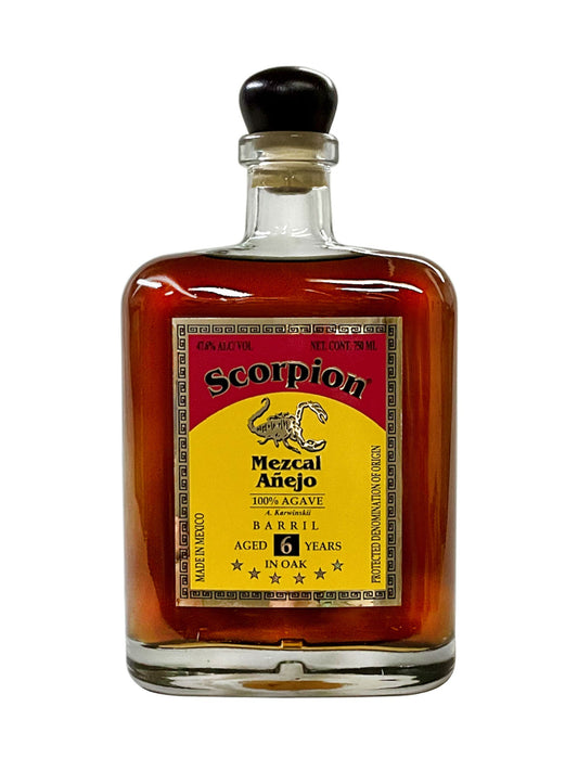 Scorpion Mezcal® Barril Extra Anejo 6 Year 40% ABV 750mL