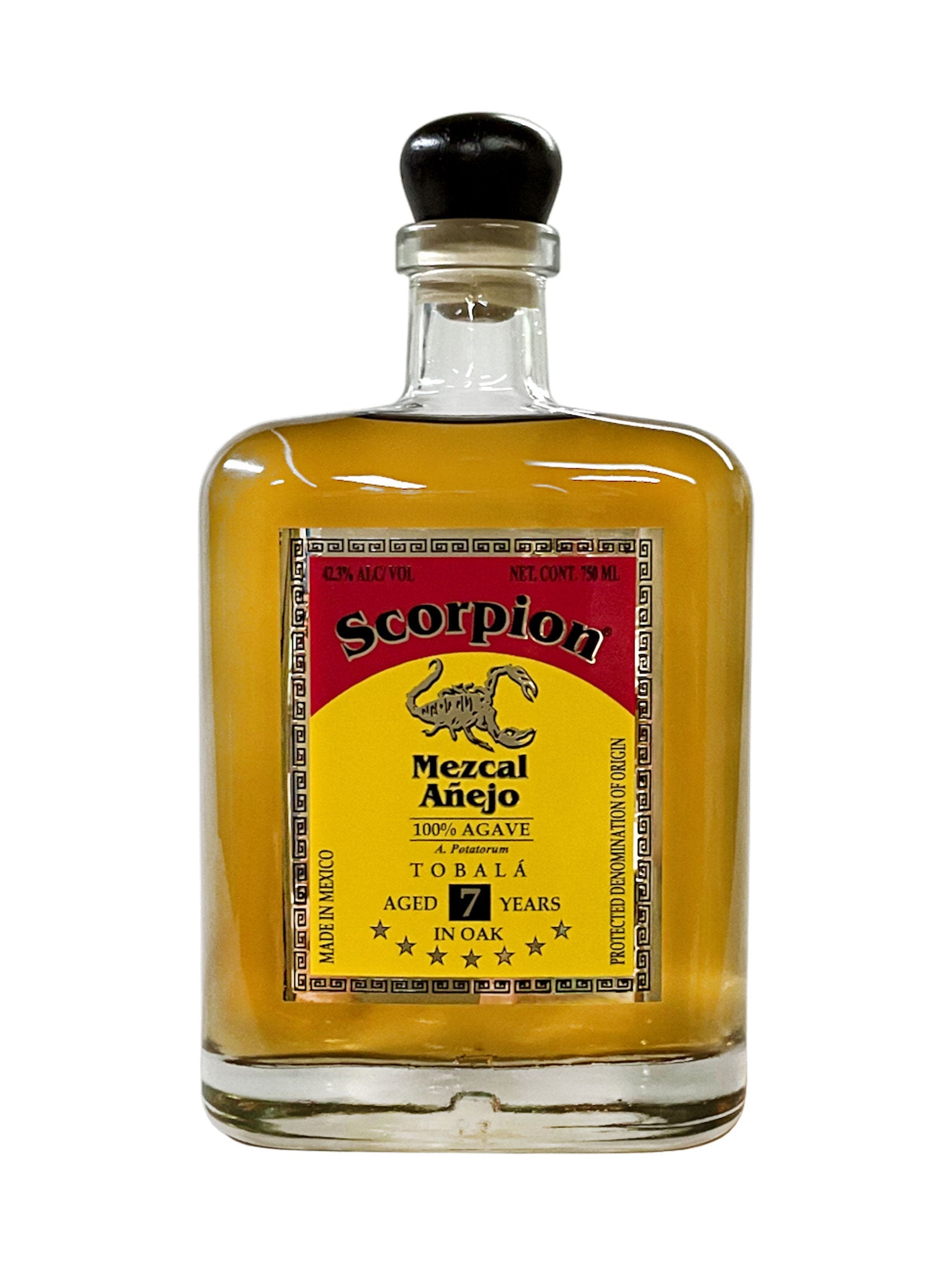 Scorpion Mezcal® Tobala Extra Anejo 7 Year 40% ABV 750mL
