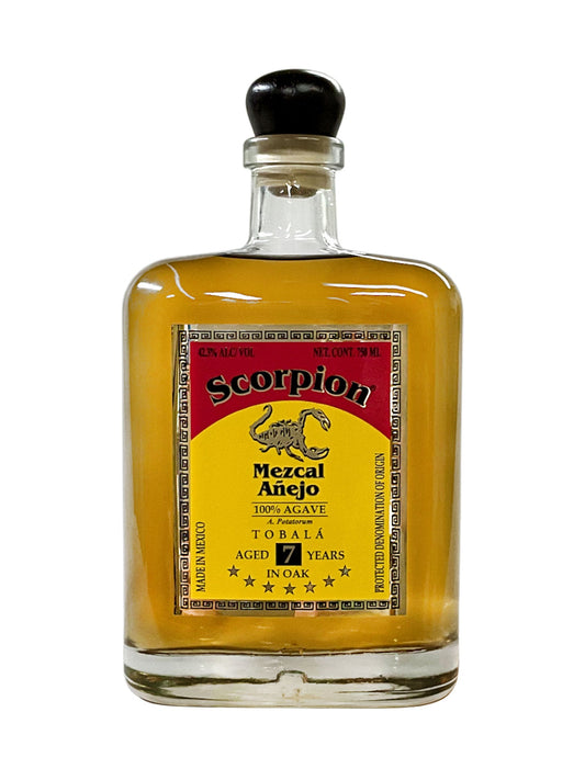 Scorpion Mezcal® Tobala Extra Anejo 7 Year 40% ABV 750mL