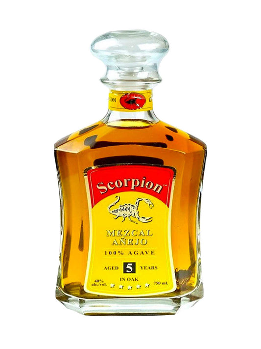 Scorpion Mezcal® Espadin 5 Year Extra Añejo 40% ABV 750mL