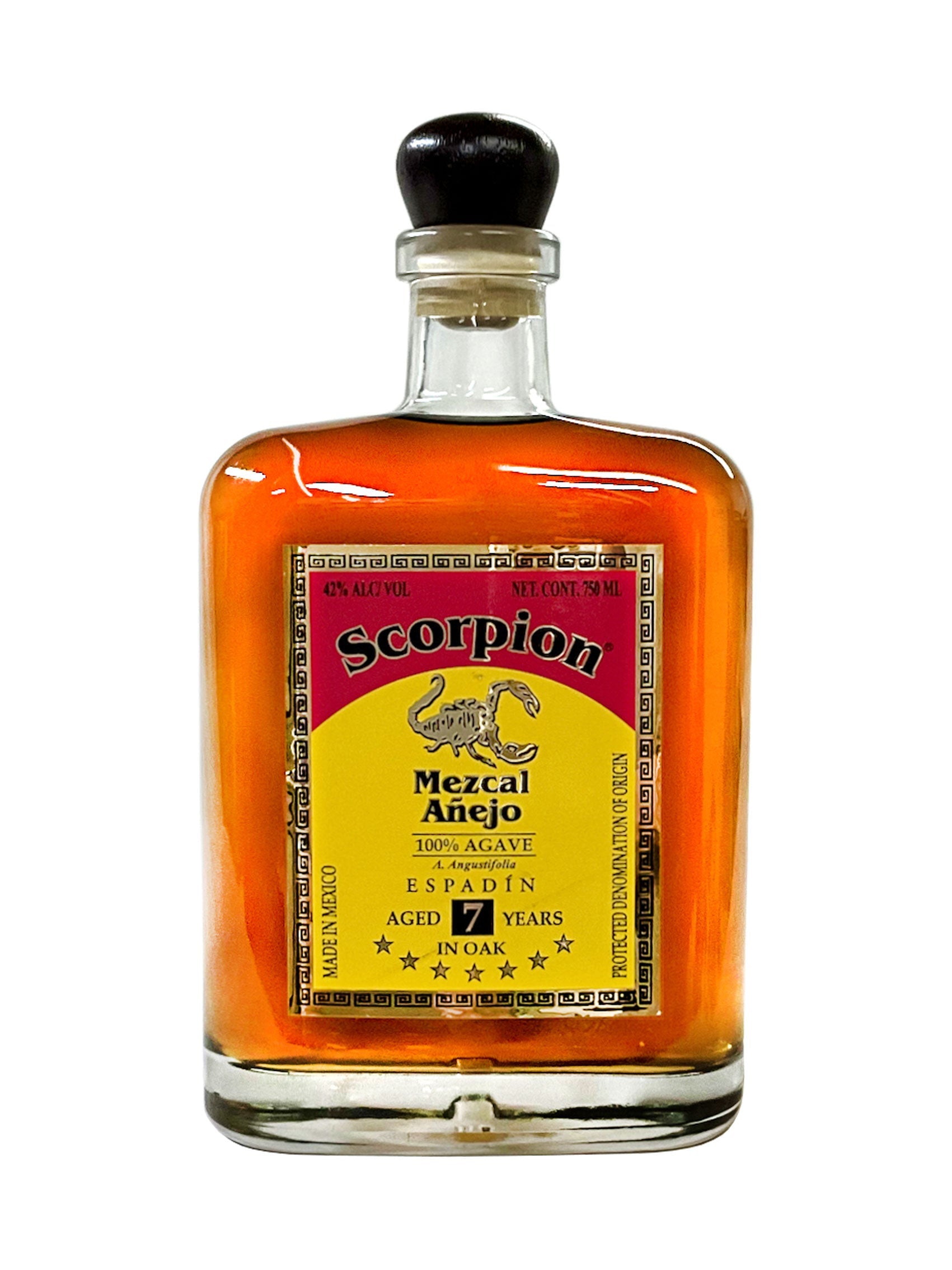 Scorpion Mezcal® Espadin Extra Anejo 7 Year 40% ABV 750mL