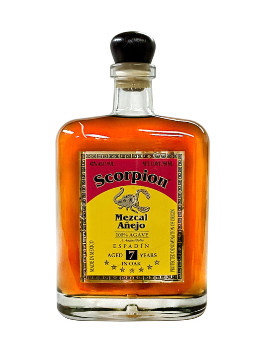 Scorpion Mezcal® Espadin Extra Anejo 7 Year 40% ABV 750mL